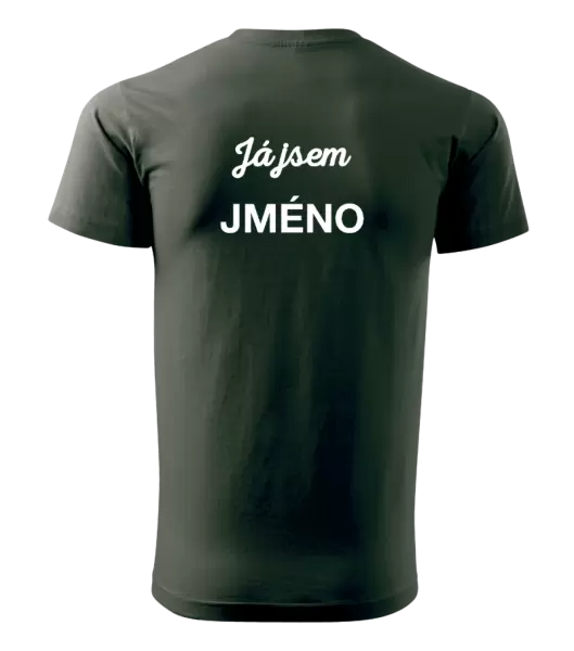 Pánské tričko Já jsem... (vlastní jméno)