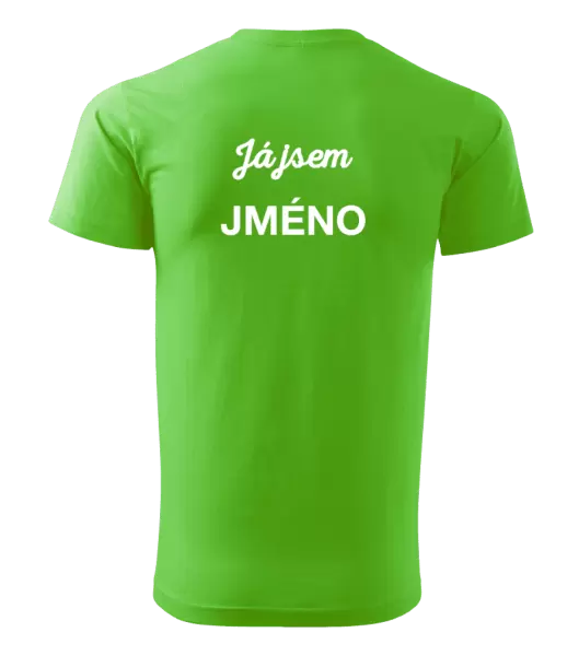 Pánské tričko Já jsem... (vlastní jméno)
