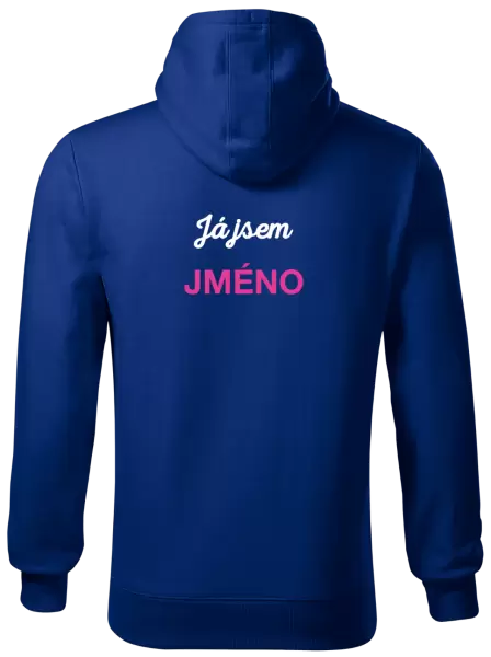Pánská mikina Já jsem... (vlastní jméno)