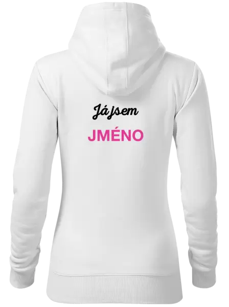 Dámská mikina Já jsem... (vlastní jméno)