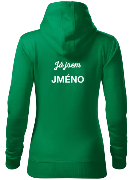 Dámská mikina Já jsem... (vlastní jméno)