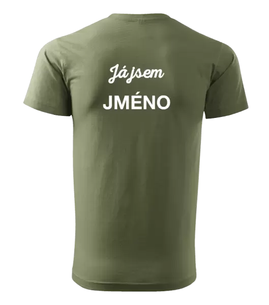 Pánské tričko Já jsem... (vlastní jméno)