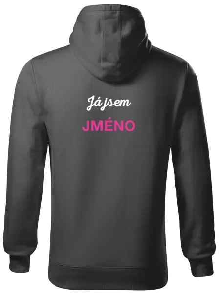 Pánská mikina Já jsem... (vlastní jméno)