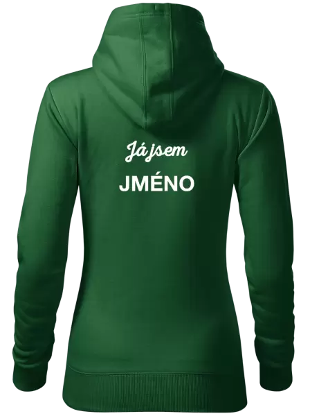 Dámská mikina Já jsem... (vlastní jméno)