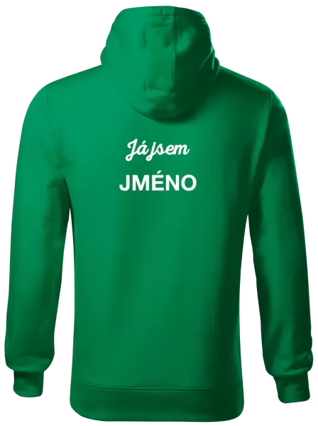 Pánská mikina Já jsem... (vlastní jméno)