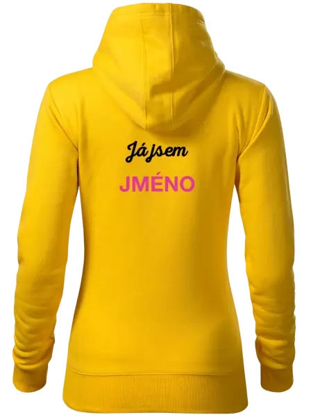 Dámská mikina Já jsem... (vlastní jméno)