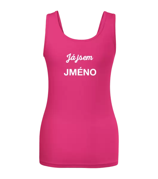 Dámské tílko Já jsem... (vlastní jméno)