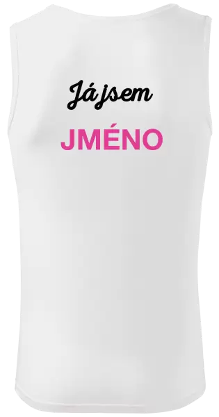 Pánské tílko Já jsem... (vlastní jméno)