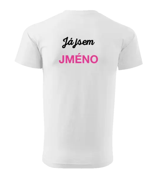 Pánské tričko Já jsem... (vlastní jméno)