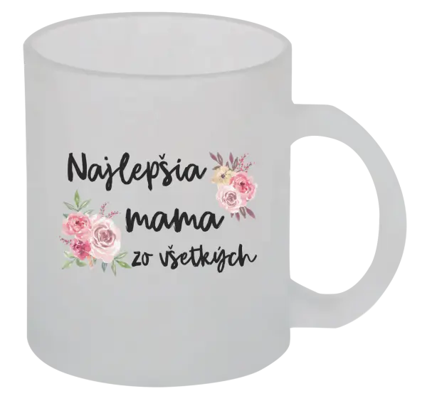 Hrnček Najlepšia mama zo všetkých - kvety