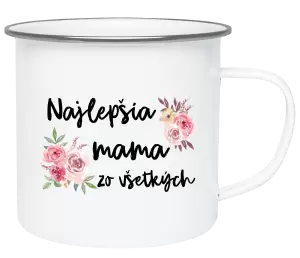 Plecháčik Najlepšia mama zo všetkých - kvety
