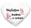 Vankúš Najlepšia mama zo všetkých - kvety