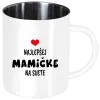 Nerezový hrnček Najlepšej mamičke na svete