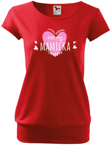 Tehotenské tričko Najlepšia mamička