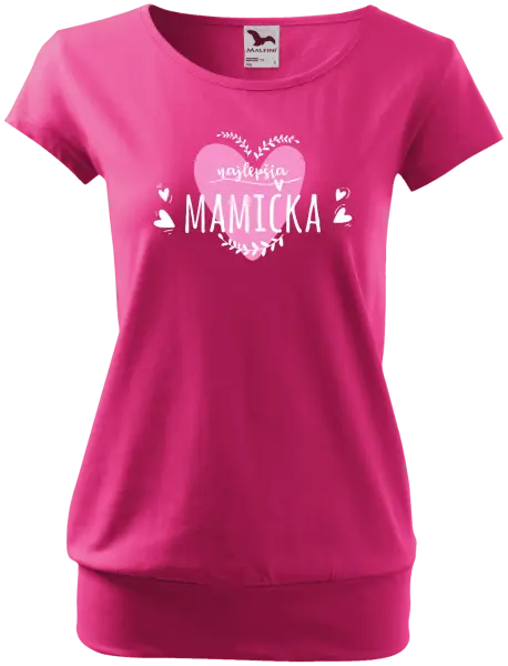 Tehotenské tričko Najlepšia mamička