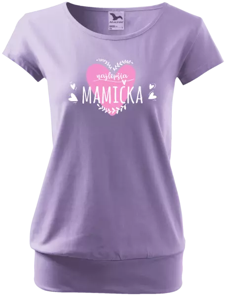 Tehotenské tričko Najlepšia mamička