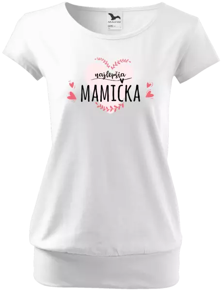 Tehotenské tričko Najlepšia mamička