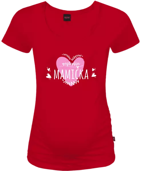 Tehotenské tričko Najlepšia mamička