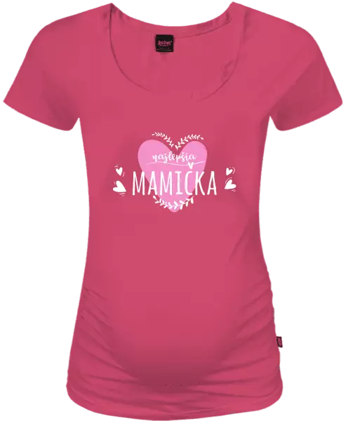 Tehotenské tričko Najlepšia mamička