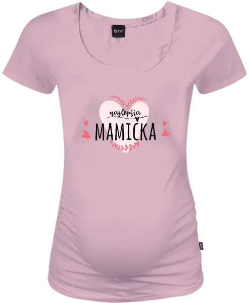 Tehotenské tričko Najlepšia mamička
