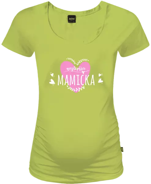 Tehotenské tričko Najlepšia mamička