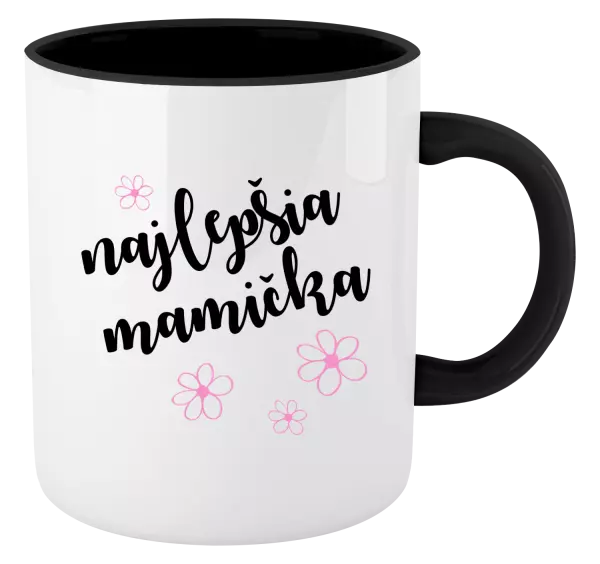 Hrnček  Najlepšia mamička - kytičky