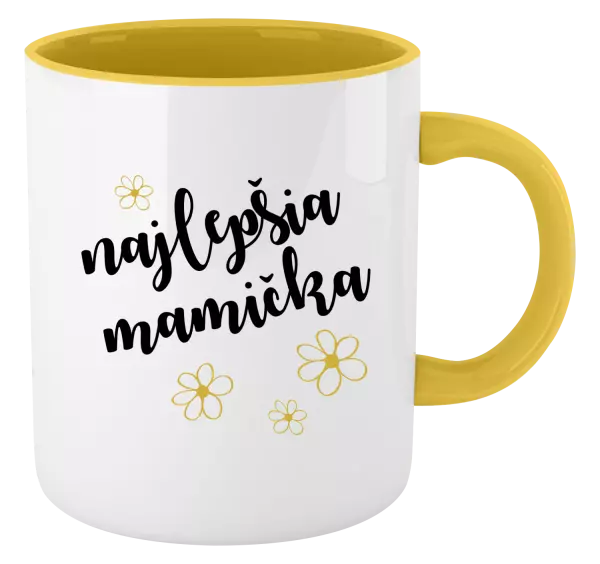 Hrnček  Najlepšia mamička - kytičky