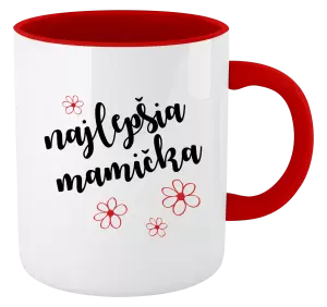Hrnček  Najlepšia mamička - kytičky