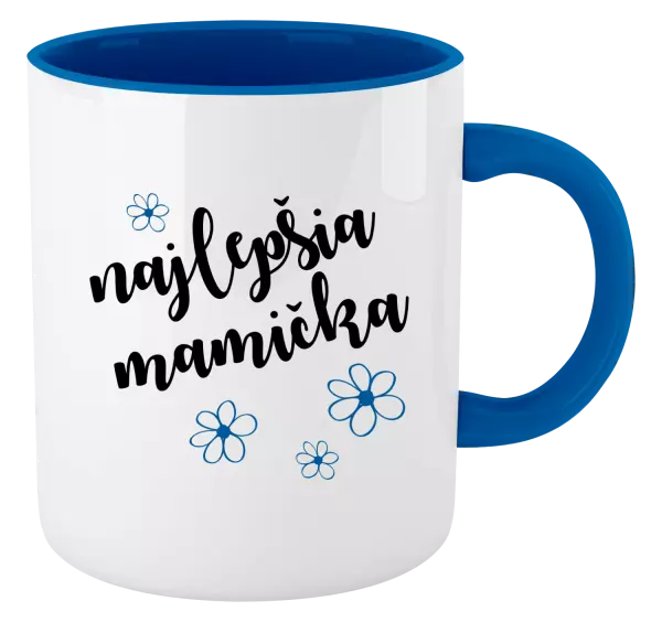 Hrnček  Najlepšia mamička - kytičky