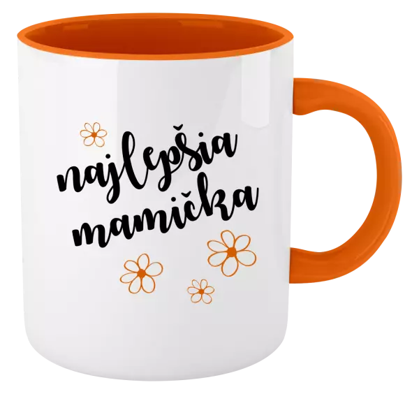 Hrnček  Najlepšia mamička - kytičky