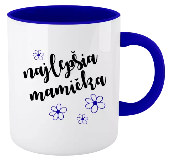 Hrnček  Najlepšia mamička - kytičky