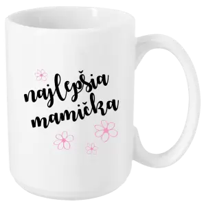 Hrnček Najlepšia mamička - kytičky