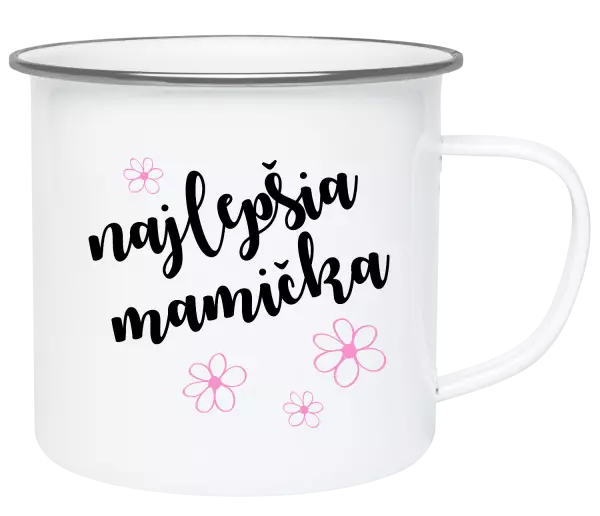 Plecháčik Najlepšia mamička - kytičky