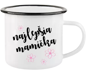 Plecháčik Najlepšia mamička - kytičky