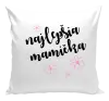 Vankúš Najlepšia mamička - kytičky