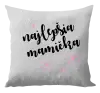 Vankúš Najlepšia mamička - kytičky