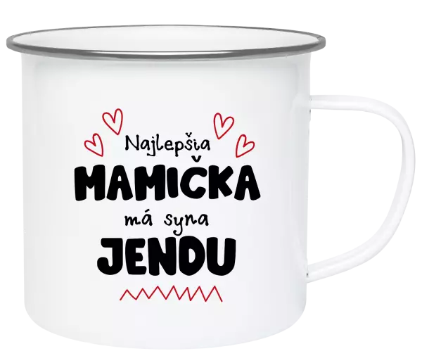 Plecháčik Najlepšia mamička má syna - Meno