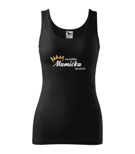 Dámske tielko Najlepšia mamička na svete - korunka