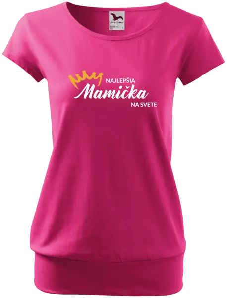 Dámske tričko Najlepšia mamička na svete - korunka