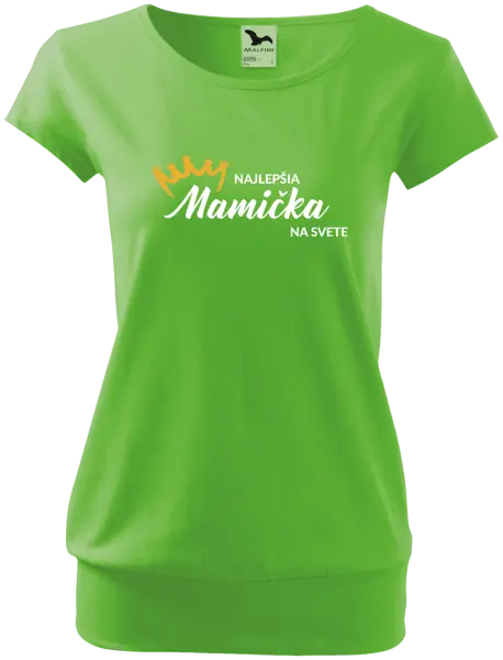 Dámske tričko Najlepšia mamička na svete - korunka