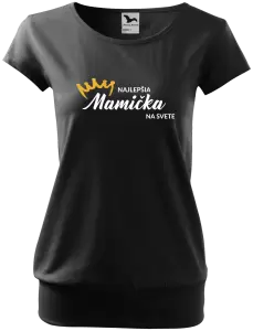 Dámske tričko Najlepšia mamička na svete - korunka