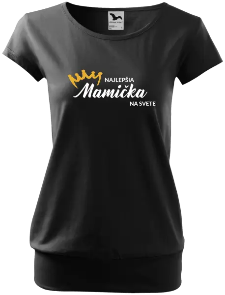 Dámske tričko Najlepšia mamička na svete - korunka