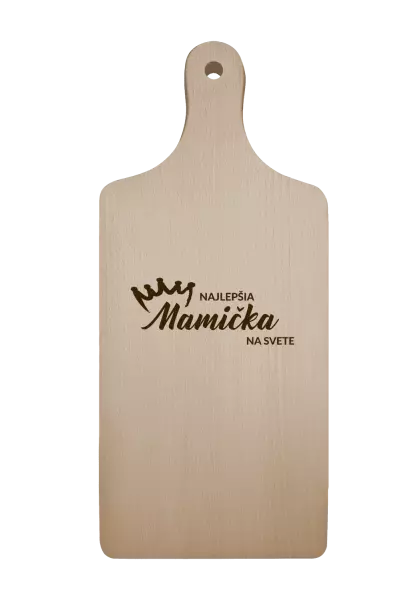 Doštička Najlepšia mamička na svete - korunka