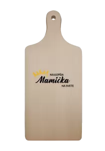 Doštička Najlepšia mamička na svete - korunka