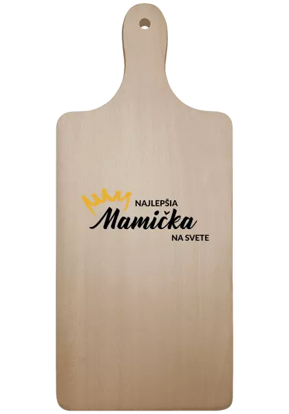 Doštička Najlepšia mamička na svete - korunka