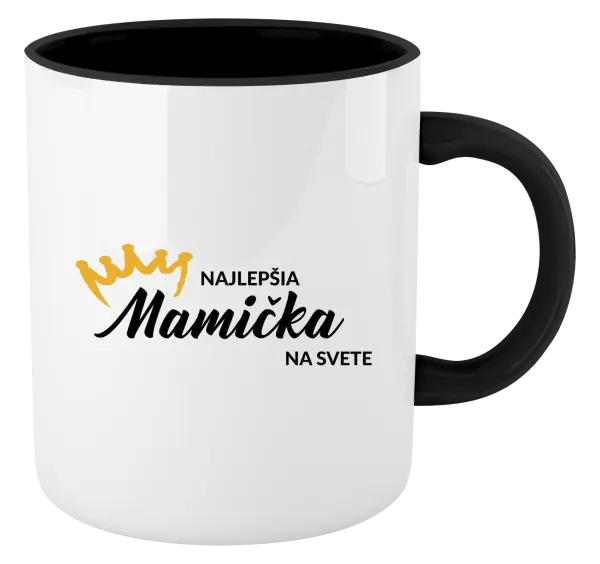 Hrnček  Najlepšia mamička na svete - korunka