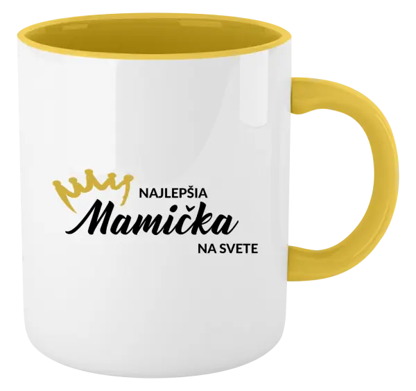 Hrnček  Najlepšia mamička na svete - korunka