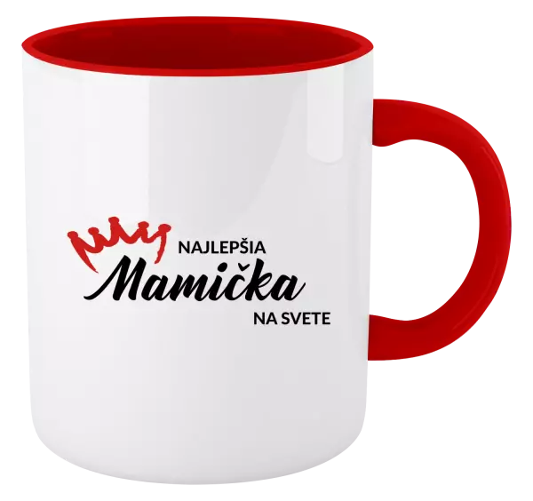 Hrnček  Najlepšia mamička na svete - korunka