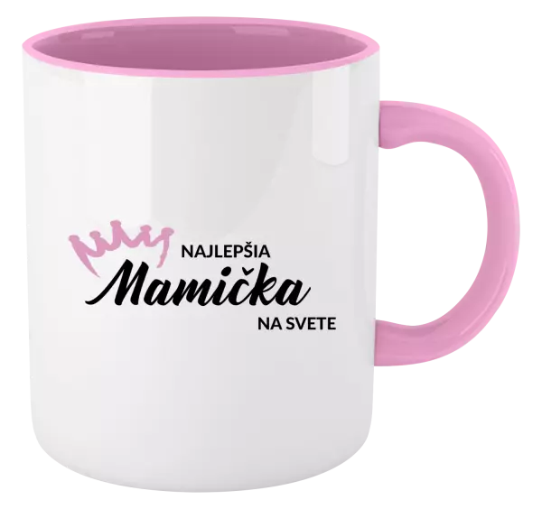 Hrnček  Najlepšia mamička na svete - korunka