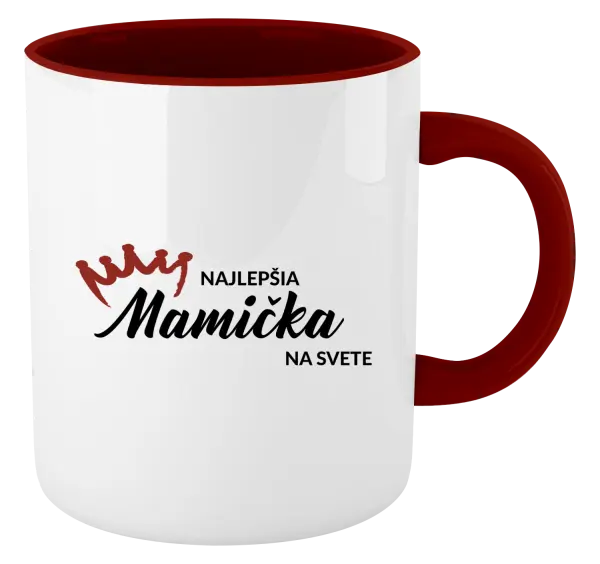 Hrnček  Najlepšia mamička na svete - korunka